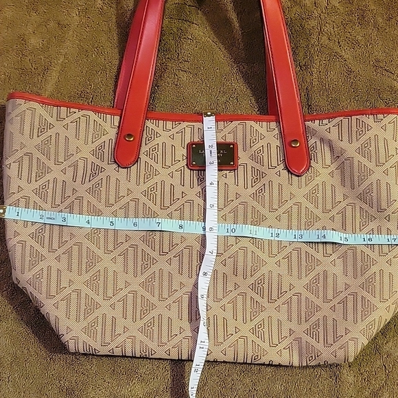 💙LAUREN RALPH LAUREN LOGO PRINT BAG - Picture 8 of 9